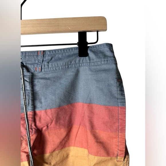 Goodfellow & Co. Men’s Striped Swim Trunks Board Shorts Size 32 - Picture 2 of 7